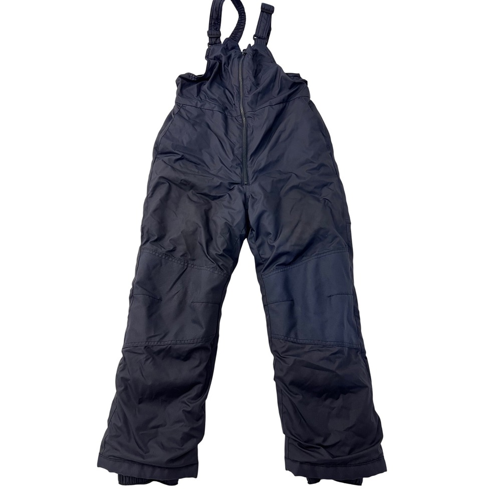All in Motion Navy Blue Water Resistant Insulated Snow Bib Overalls Kids Large